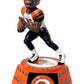 Forever Collectibles NFL Cincinnati Bengals Mens Cincinnati Bengals Chad Johnson Bobblehead Clock, Team Colors One Size