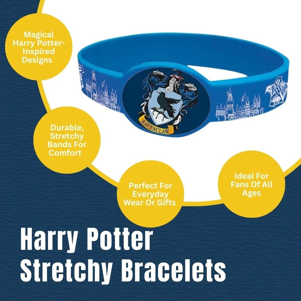 Unique Unisex Child Wristbands Vinyl Bracelets, Multicolor, 2.5 X Us