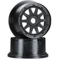 HPI Racing 104971 Tr-10 Rear Wheel, 120 x 65mm/10mm Offset, Black, 2-Piece