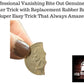 London Magic Works Professional Vanishing Bite Out Genuine Us Quarter Trick With Replacement Rubber Bands Super Easy