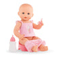 Corolle Drink And Wet Bath Baby Emma - 14    Girl Baby Doll With 3 Accessories - Bottle, Potty, And Pacifier - Really Drinks And