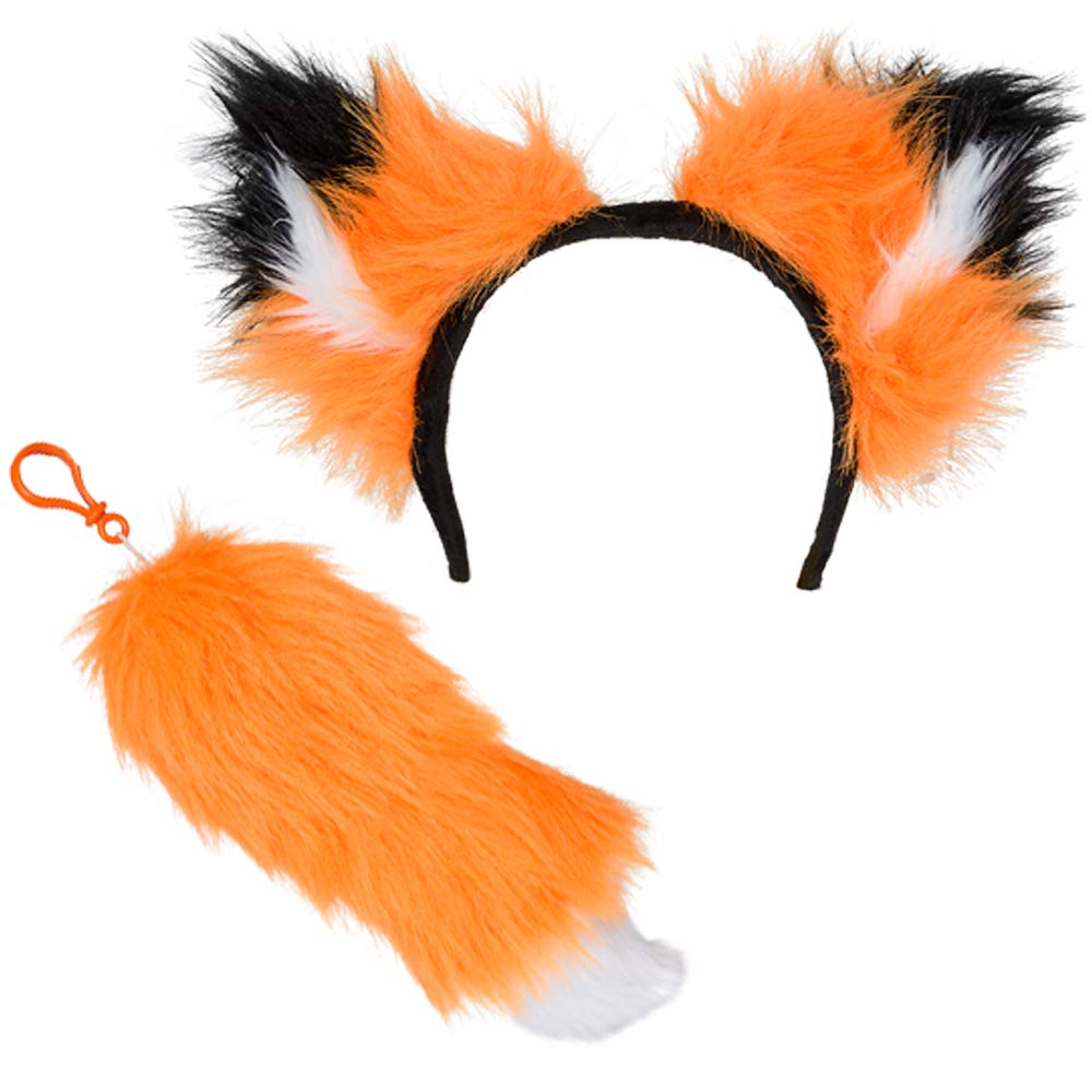 Rhode Island Novelty 12 Inch Fox Ear And Tail Set