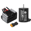 GOUPRC S3650 4300KV Brushless Motor 3.175mm Shaft with Upgrade 60A ESC Electric Speed Controller Combo Set for 1/10 RC Car Truck