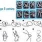 Tanch 16 Pcs Type A+B Different Brain Teaser Metal Wire Puzzles Iq Challenge Magic Trick Unlinking & Linking Game Toys For Kids