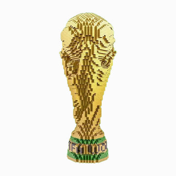 Bdydt Architecture Micro Mini Blocks World Cup Trophy Model Building Set-(4000+ Piece) Micro Mini Bricks Toy, Gift For Adults An