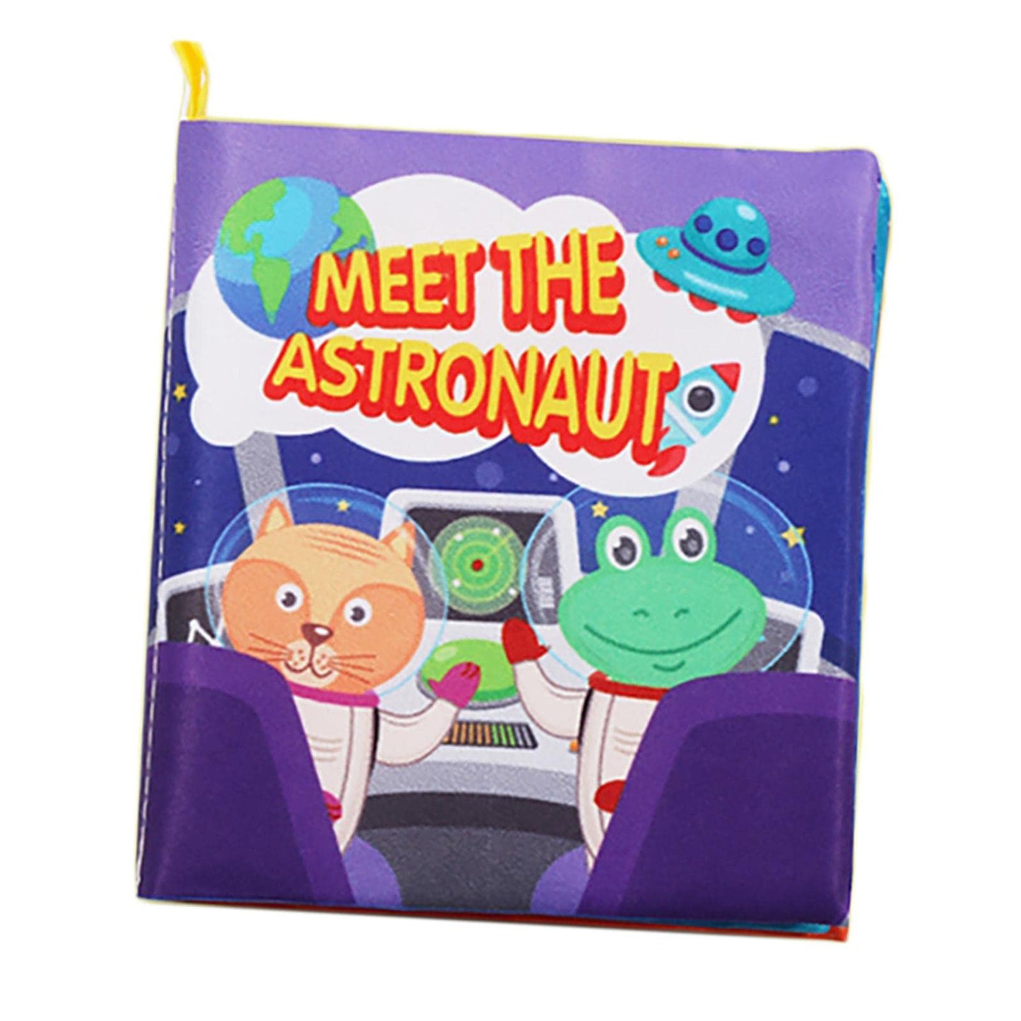 MerishoppCrinkle Cloth Book Educational Sensory Toy Car Airplane Toy For Newborn Spaceman|Baby|Toys For Baby|Other Toys For Baby