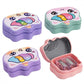 Funblast Unicorn Metal Pencil Sharpener For Kids - Set Of 4 Pcs Sharpener For Kid With 2 Holes, Stationery Items Aesthetic, Styl