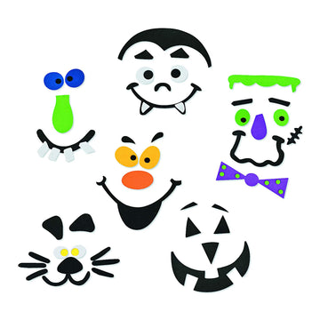 Foam Pumpkin Decorating Craft Kit -12 - Crafts for Kids and Fun Home Activities