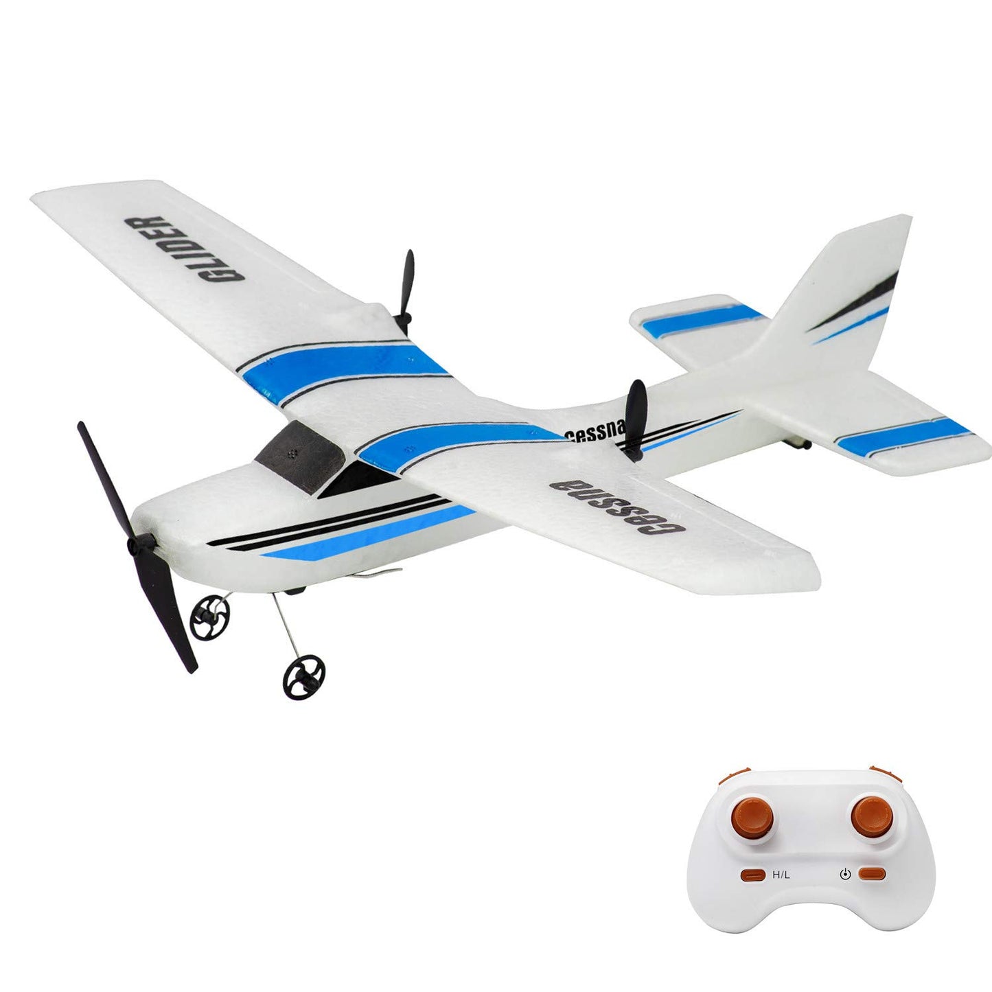 Landbow Rc Plane, 2.4Ghz 2 Channels Remote Control Airplane Ready To Fly,Styrofoam Rc Plane With 3-Axis Gyro,Stability Flight Rc