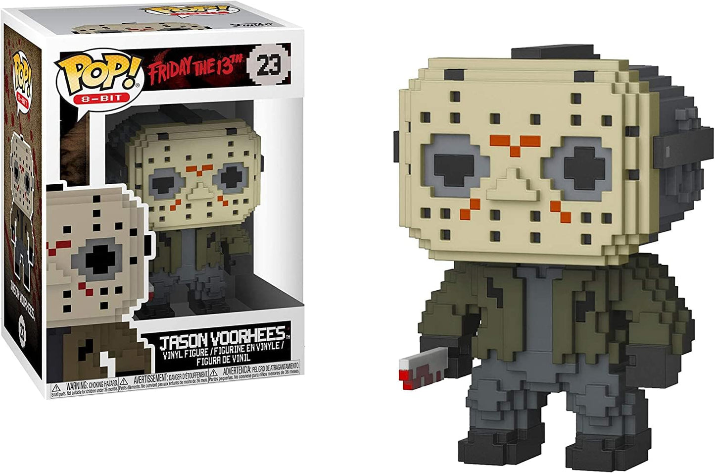 Funko 8 Bit Pop!: Horror - Jason Voorhees Collectible Figure