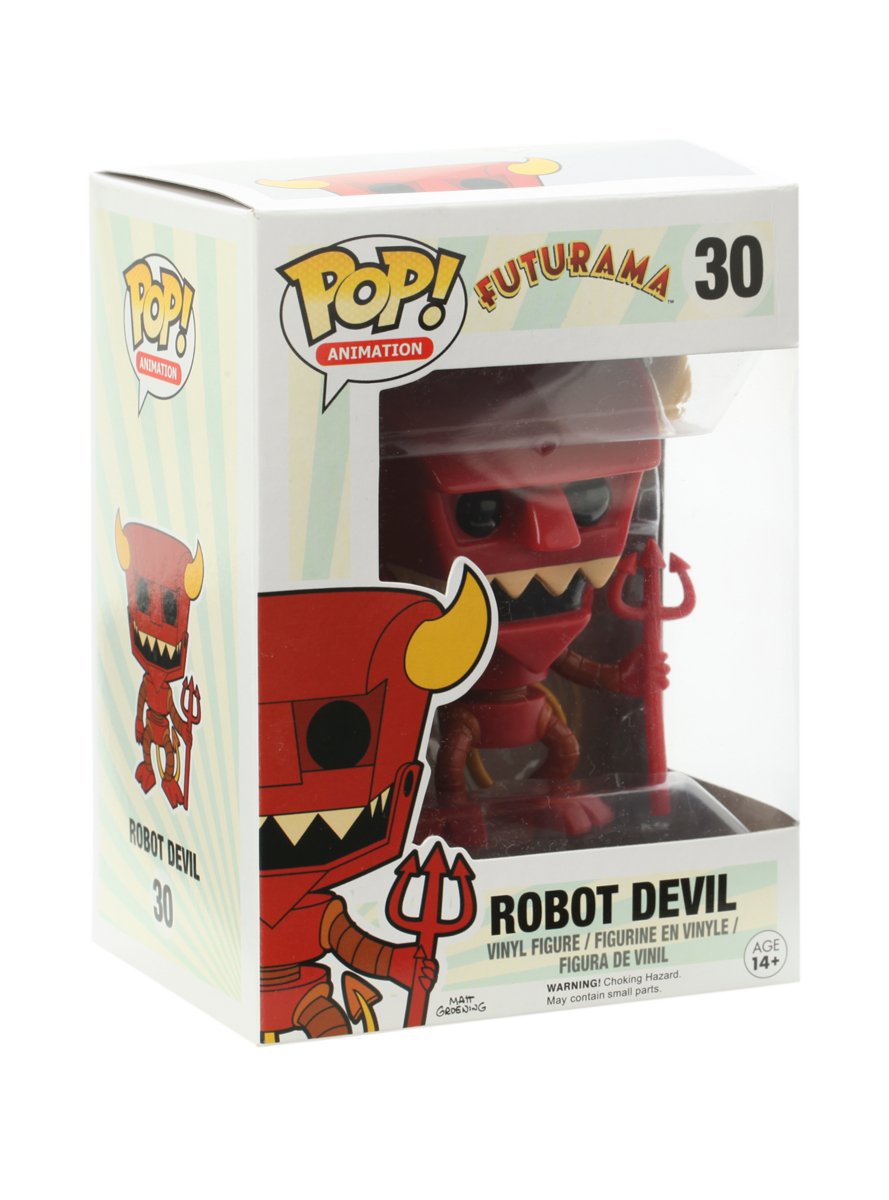 Funko Pop Tv: Futurama - Robot Devil Action Figure