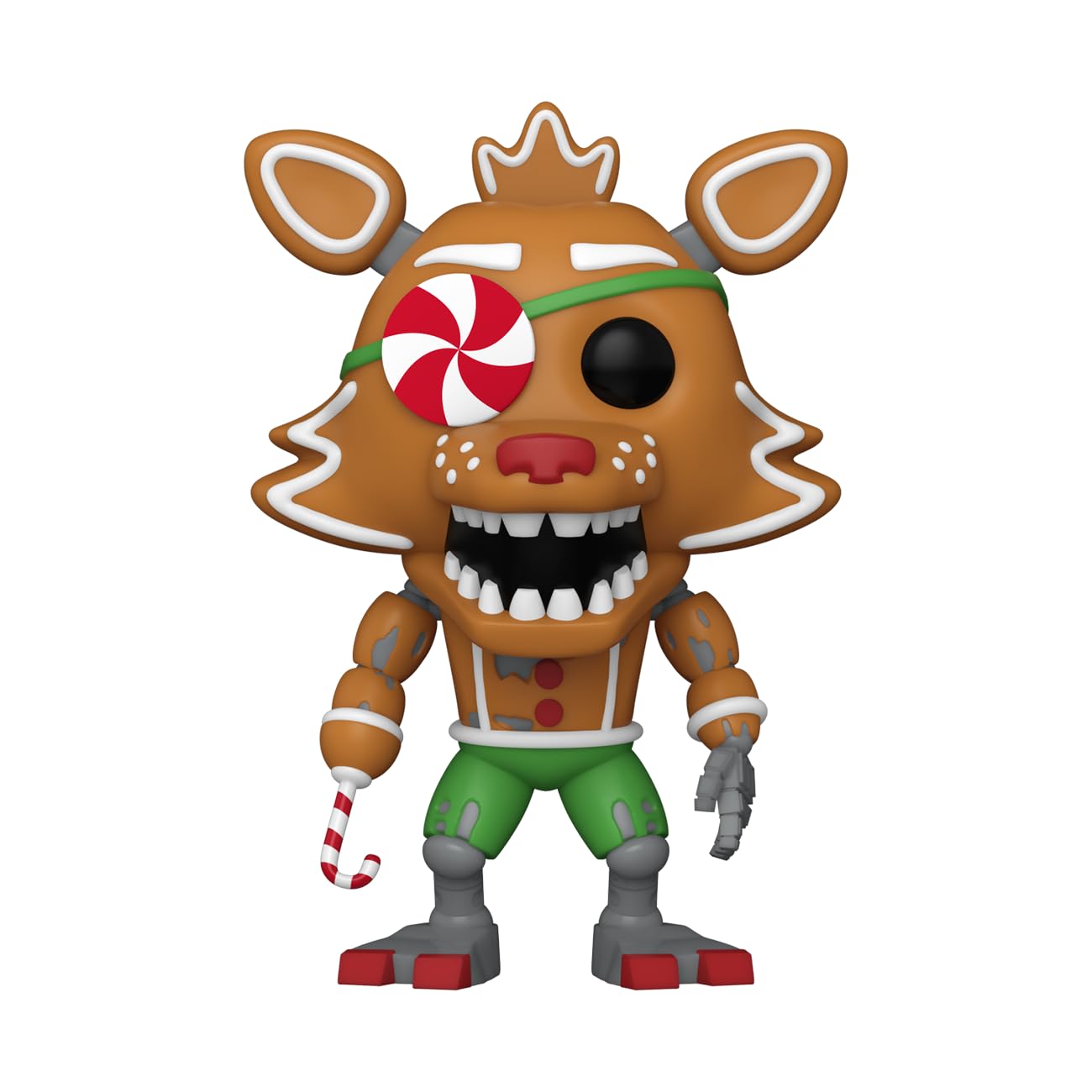 Funko Pop! FNAF Holiday 2023 Set of 4 - Freddy, Bonnie, Foxy, Gingerbread Chica - Collectible Figures, Model 59185-61551