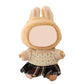 QIUTIMIY 17cm Doll Clothes 2-Piece-Set Clothing enhanced Outfit with Accessories-Birthday Sweater+Skirt(NO Doll Included)