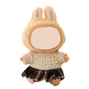 QIUTIMIY 17cm Doll Clothes 2-Piece-Set Clothing enhanced Outfit with Accessories-Birthday Sweater+Skirt(NO Doll Included)
