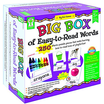 Big Box Of Easy To Read Words Game