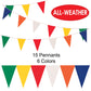 Outdoor Pennant Banner Multicolor