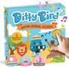 DITTY BIRD Safari Sound Book for Toddlers | Interactive Animal Sounds | Sturdy Cardboard | Multicolor