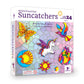 Toykraftt Glass Painting Window Art Suncatchers - Diy Art N Craft Set, Painting Kit For Kids 7 To 12 Years Old, Glass Painted Wi