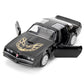 RMZ City 1:36 Pontiac Firebird Trans Am Diecast Pull Back Toy Car, Black, 4.8×1.9×1.5 inches, Doors Open, Gift for Kids