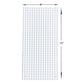 Building Bricks Block Base Plate - White 6 Pack Of 5”X10” Baseplates - Compatible Major Brands Building Block Toys