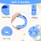 Baby Teether Toys Silicone, Remote Control Shape Teething Toys With Hollow Teether Tube And Pacifier Clip, Silicone Baby Teething Toys For 3 Months+, Bpa Free Baby Teething Toys (Blue)