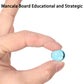 Wooden Mancala Board Game Set Larger Size Mancale Instructions  Portable Travel Board Game for Kids and mature-themeds