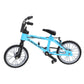 Totority Statue Alloy Tricycle Figurine Little rag Doll Model Bike Food Play Dollhouse Motorcycle Mini with Brake Decorations Doll House Miniature Artificial Bicycle Miniature