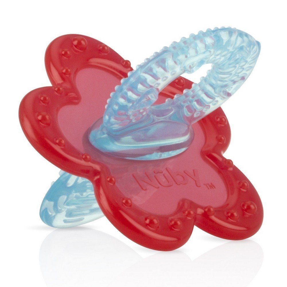 Nuby Chewbies Silicone Teether, 1 Count, Colors May Vary, Model 642