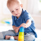 Haba Wooden Stacking Toy Rainbow Lighthouse, 8-Piece Building Blocks Set Made In Germany, Educational Wooden Toddler Toys For Motor Skills, Ages 1 And Up