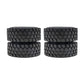 GTHELE 1.0 Crawler Tires for SCX24 Gladiator Bronco C10 JLU Deadbolt B17 Axial 1/24 1/18 Tracked car 4PCS