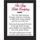 Tiny Little Ladybug Glass Charm With Story Card New Pocket Token