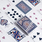 Bicycle Mosaique Playing Cards - Small Blue Cardboard Deck - Model INT02491