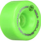 Rollerbones Team Logo 98A Recreational Roller Skate Wheels (Set Of 8), Green, 57Mm