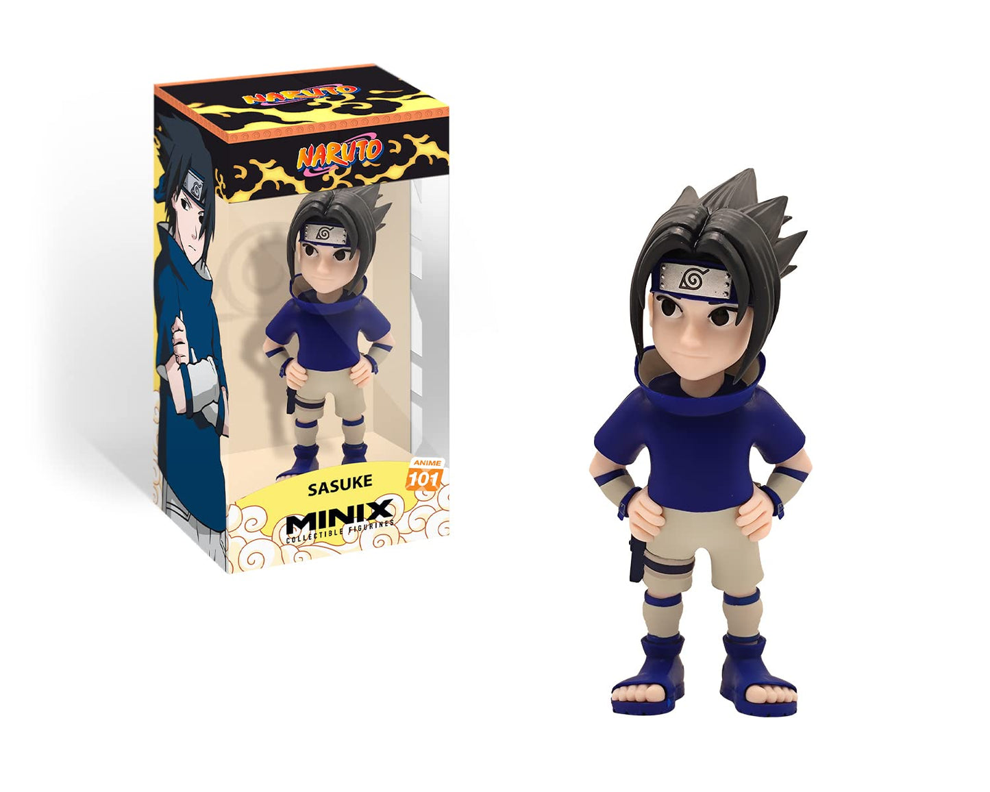 Mego Naruto: Sasuke Uchiha MINIX Vinyl Figure