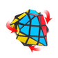 UMESCENE 3x3x3 Hexagonal Cone Speed Cube 3x3 Dodecahedral Magic Cube Brain Teasers Double Cone Cube Puzzle Toys