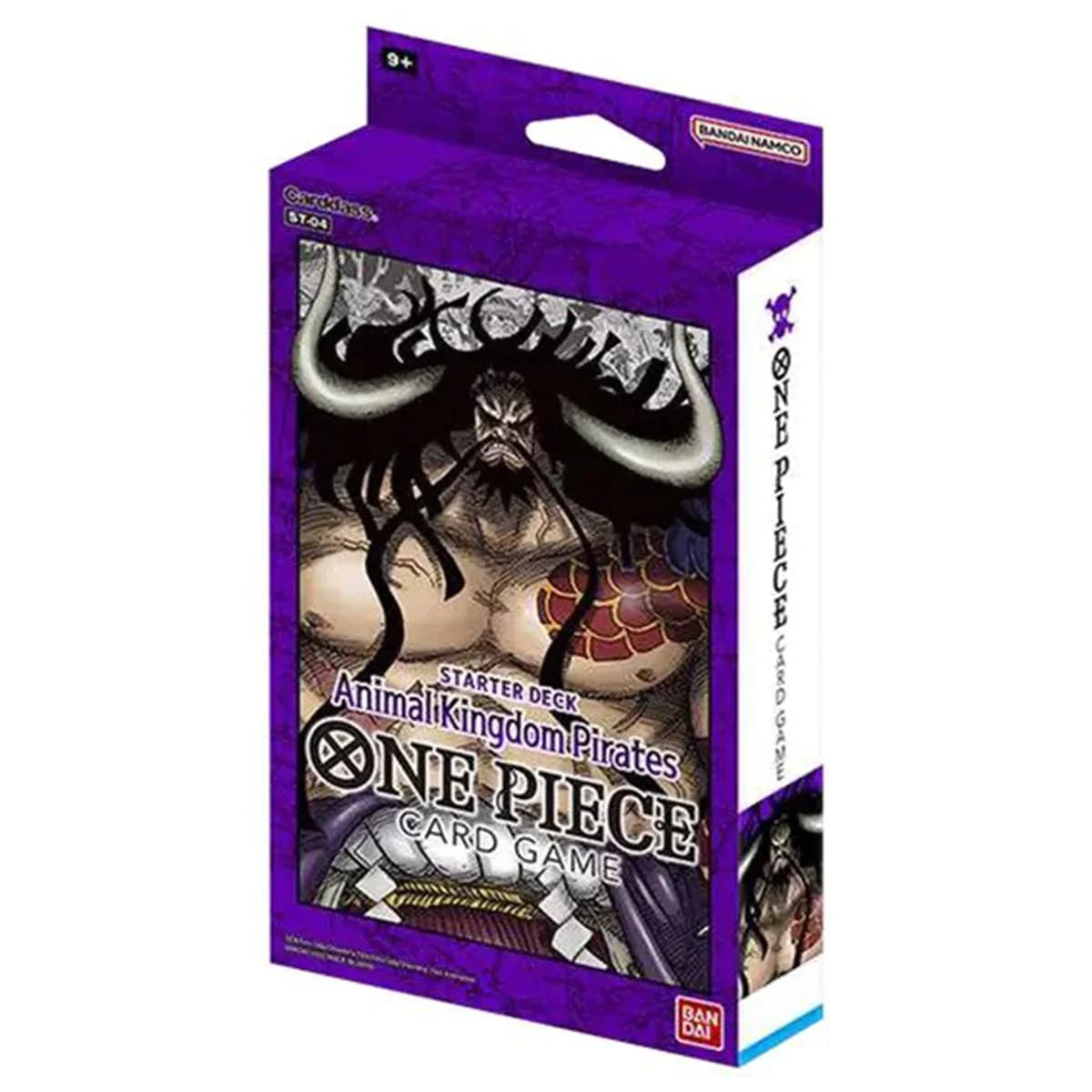 BANDAI NAMCO Entertainment One Piece TCG Animal Kingdom Pirates Starter Deck - Purple - Model ST-04 - Paper Material