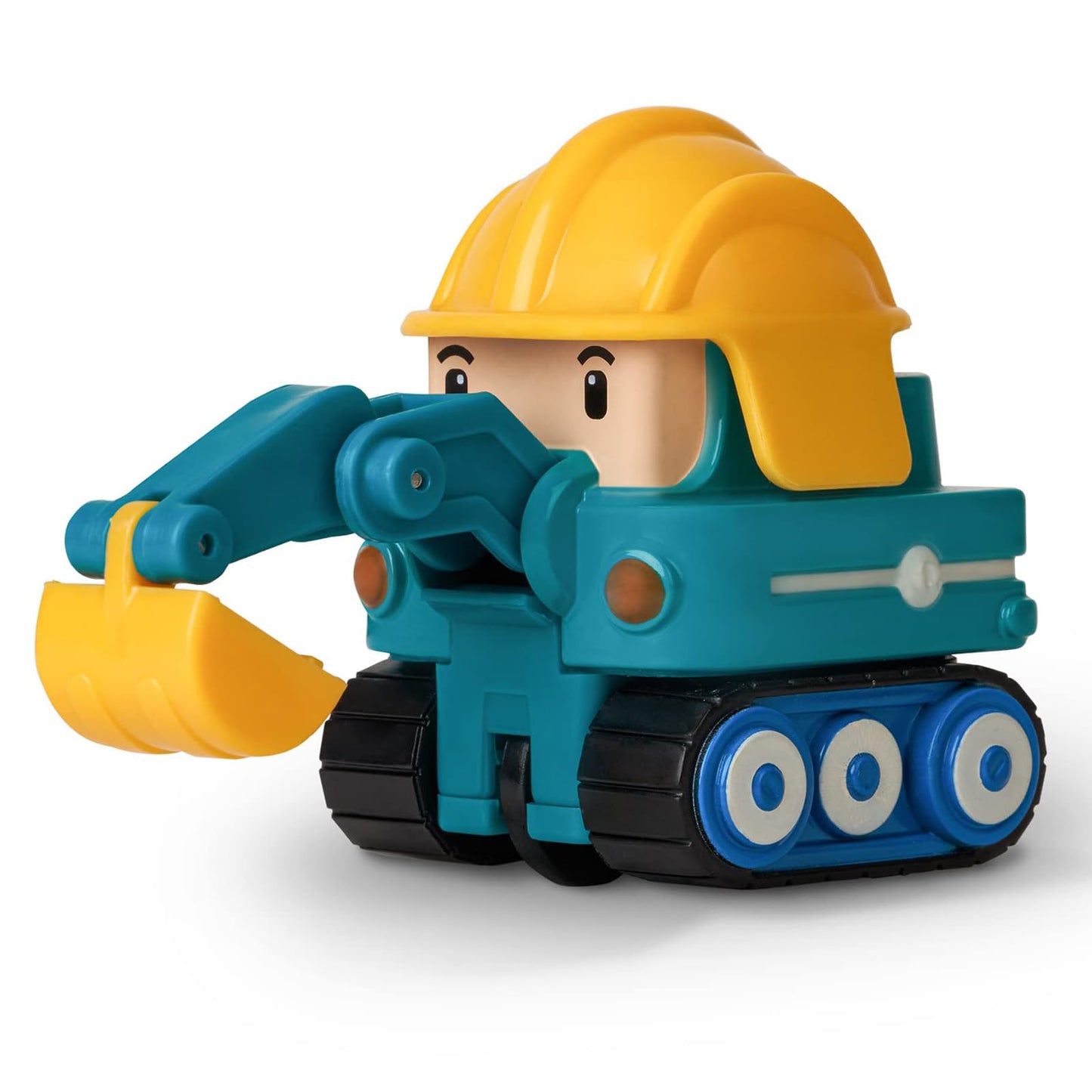 Robocar Poli, Poke DIE-CAST Metal Toy Cars, Excavator Construction Vehicle Toys (Non-Transforming Diecast Figure Vehicles), Kids
