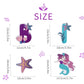 Sunbeauty Mermaid Happy Birthday Banner Little Mermaid Theme Birthday Decorations For Girls Ocean Theme Party Supplies For Baby