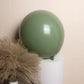 DECGOL Sage Green Balloons Party Pack - 100pcs in 18", 12", 10" & 5" Sizes, Made of Rubber for Birthdays, Baby Showers & Weddings