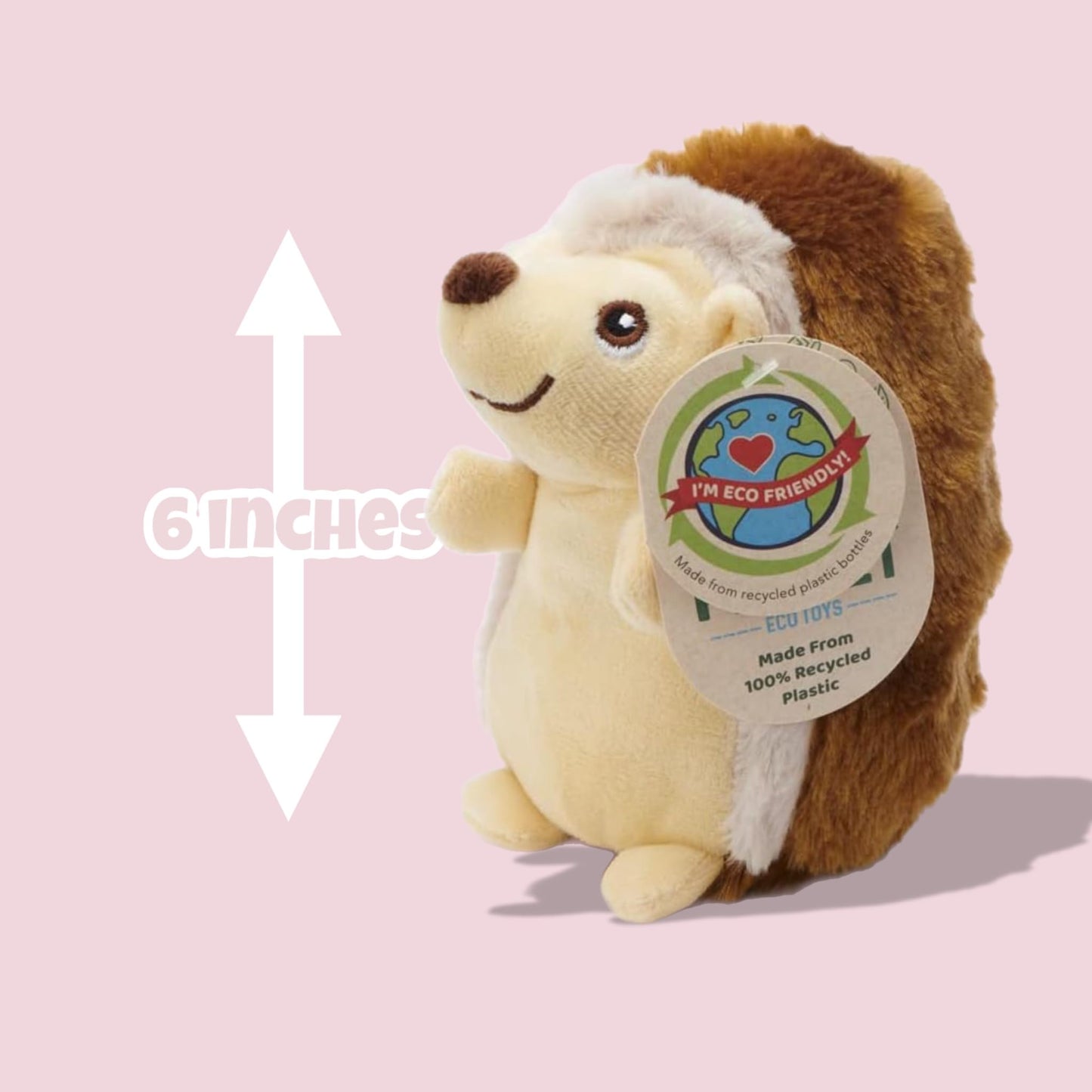 Deluxe Paws Your Planet 6'' Eco Soft Plush (Hedgehog)