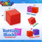 Playmags Magnetic Blocks Building Toy, 64Pc Magnet Cubes Stem Toys For Toddler & Kids, Preschool, Educational Sensory Constructi