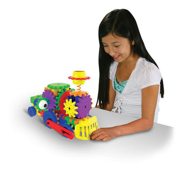 The Learning Journey: Techno Gears Stem Construction Set - Dizzy Droid (60+ Pieces) - Award-Winning Learning Toys & Gifts For Bo
