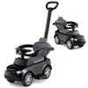 OLAKIDS Push Car for Toddlers  3 in 1 Licensed Landrover Baby Ride on Toy with Parent Control Handle Safe Guardrails  Kids Sliding Walker with Under Seat Storage Horn for Boys Girls (Black)