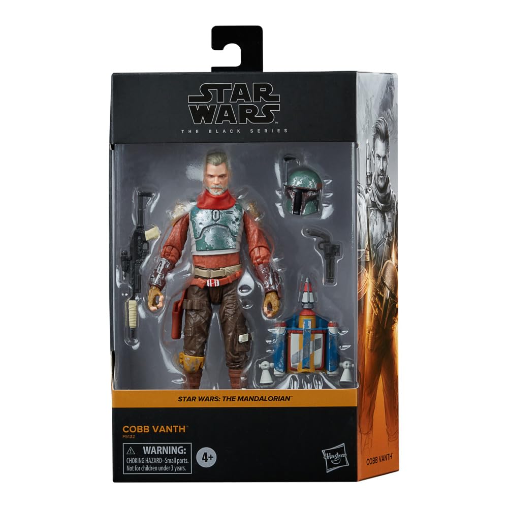 Star Wars The Black Series Cobb Vanth Toy 6-Inch-Scale The Mandalorian Collectible Action Figure, Toys For Kids Ages 4 And Up