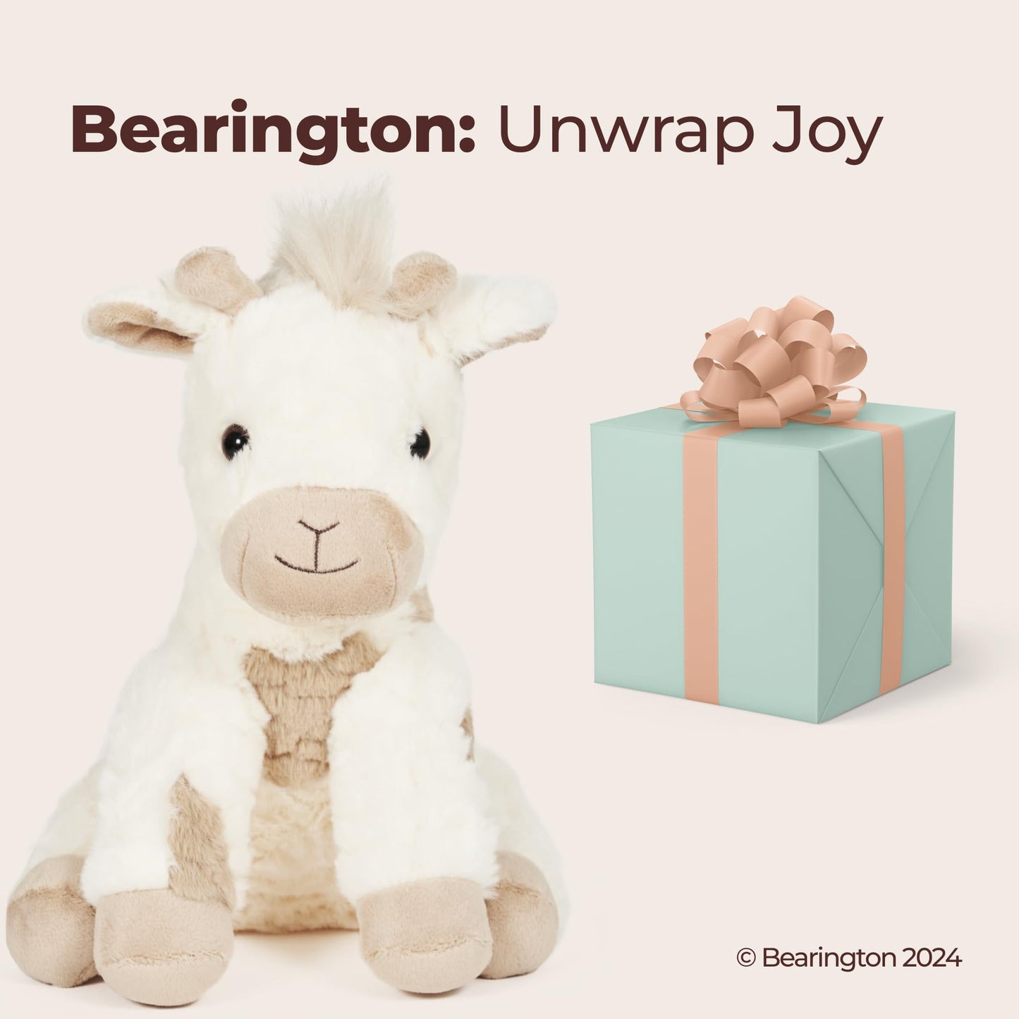 Bearington Collection Lofty Giraffe 11 Inch Stuffed Giraffe - Stuffed Animal - Plush Giraffe