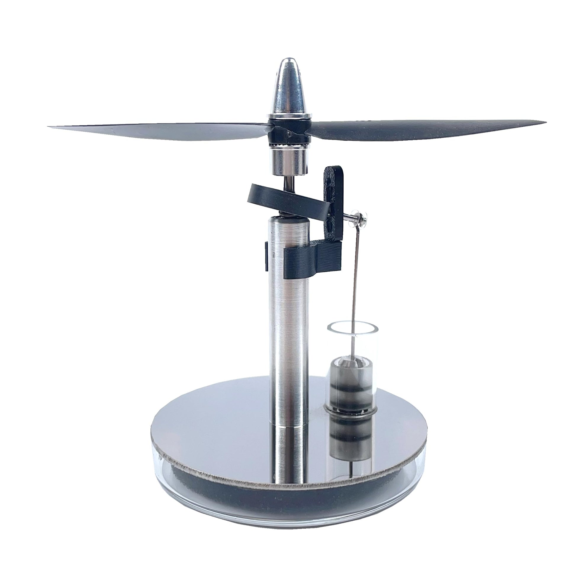 Sunnytech Low Temperature Stirling Engine Motor Mechanical Skills Educational Model Black Lt004