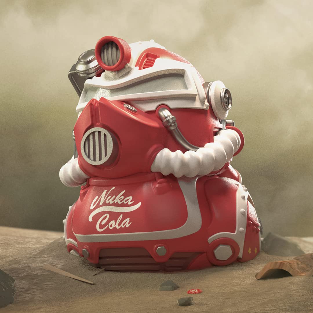 TUBBZ Nuka Cola T-51 Vinyl Rubber Duck Figure - 9 cm Boxed Edition Collectable - Official Fallout Merchandise
