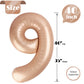 Light Brown 9 Balloon, Tan Number Balloons 40 Inch, 9Th Giant Beige Birthday Decorations For Boys Girls,19Th 29Th Khaki Party De