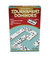 Family Classics Tournament Dominoes - Double Six Crystalline Tiles In Storage Case By Pressman , 5'