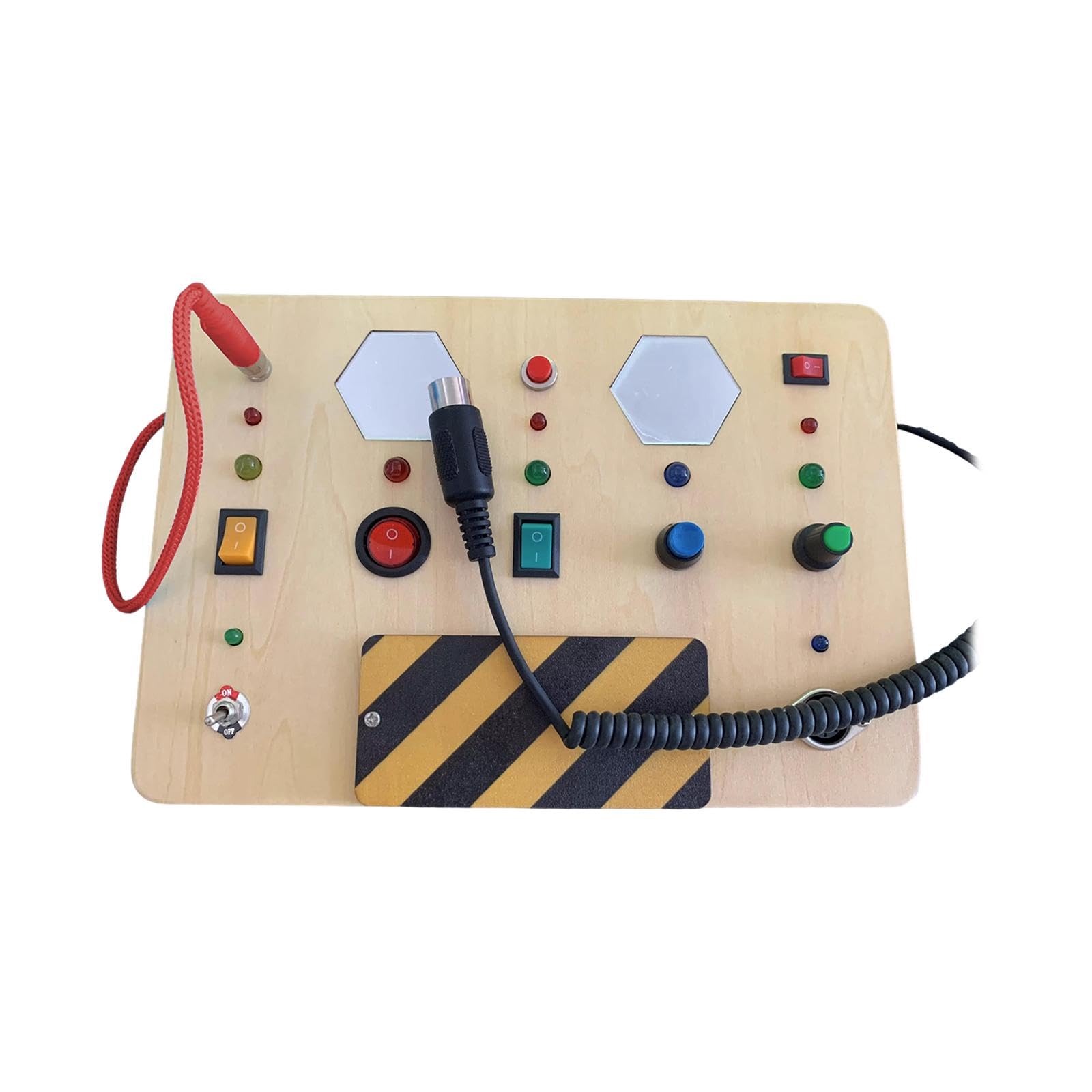 Loom Tree Busy Board With Led Light Montessori Toy For Gifts 2 3 4 Year Old Activities | Toys For Baby | Developmental Baby Toys